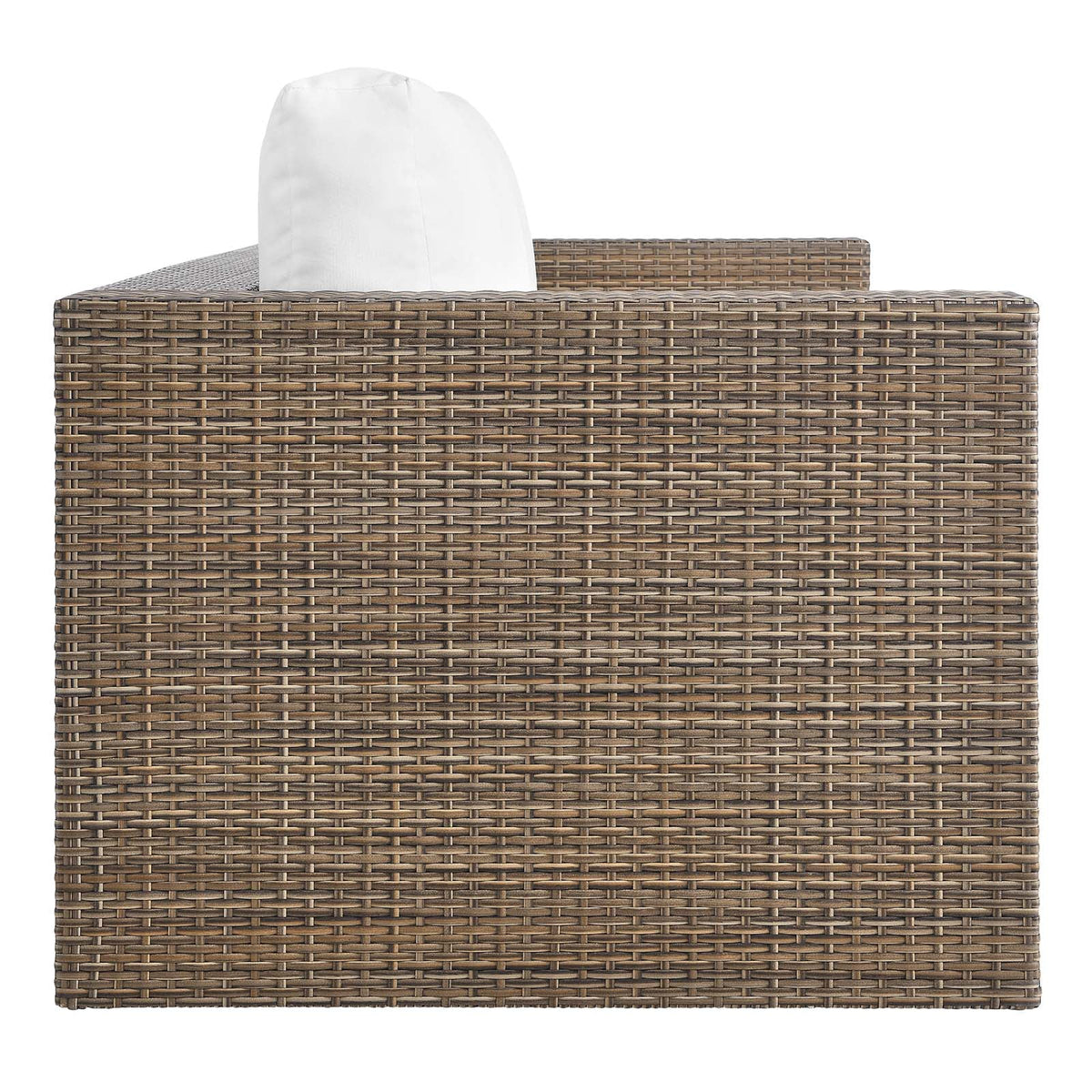 2-Piece Outdoor Patio Furniture Set in Cappuccino White N870887