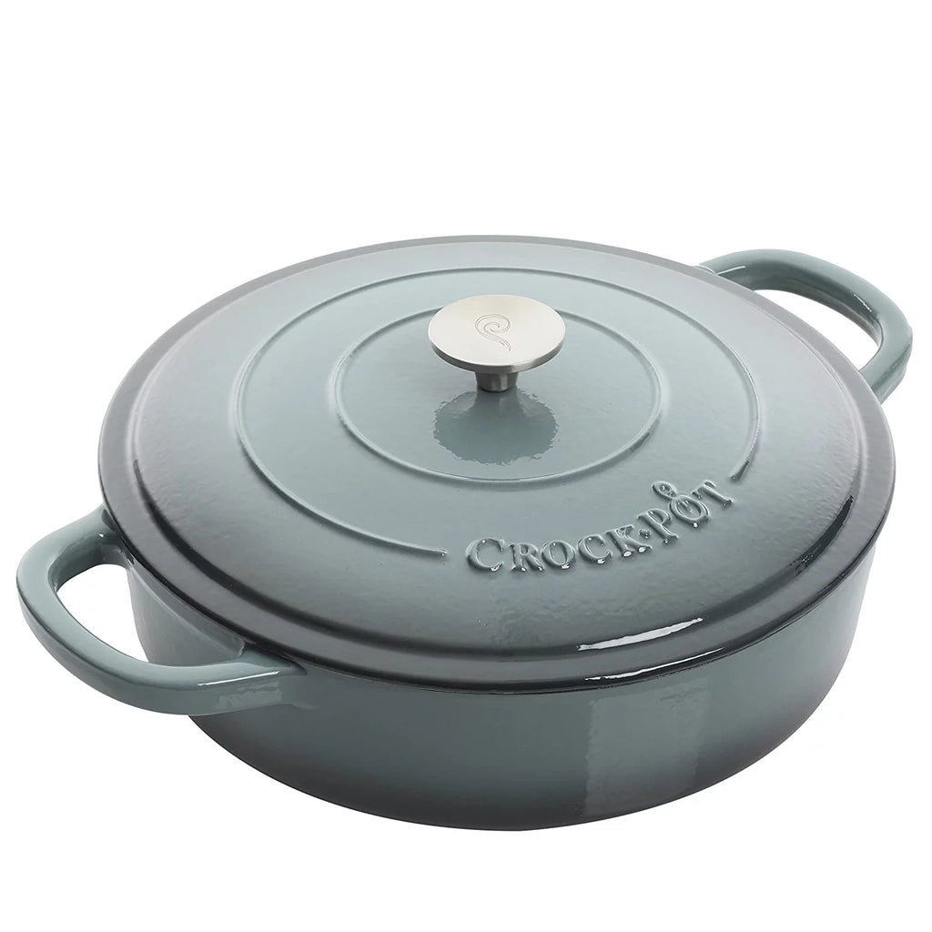 5QT Enameled Cast Iron Braiser with Lid C140142