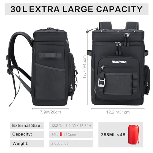 Large Waterproof Insulated Leak Proof 30L Cooler Backpack Y23063