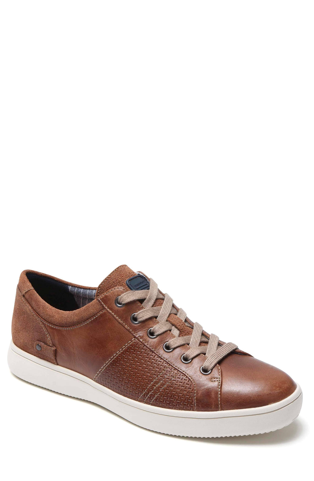 Dark Tan Men&s Tie Shoes G661