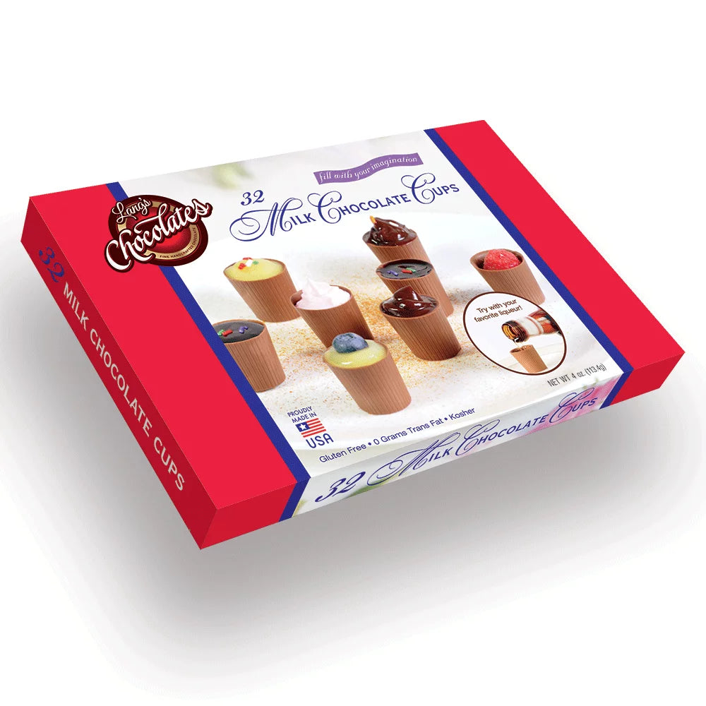 Dark Chocolate Dessert Cups 32 piece J21581