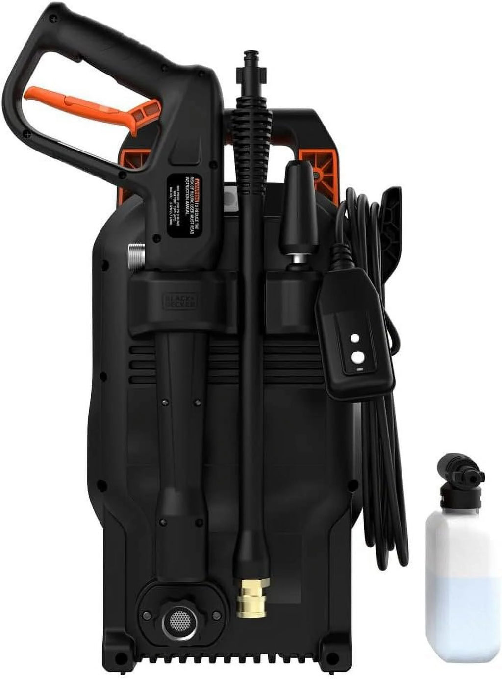Electric Pressure Washer, Cold Water, 1700 PSI, 1.2 GPM S8853