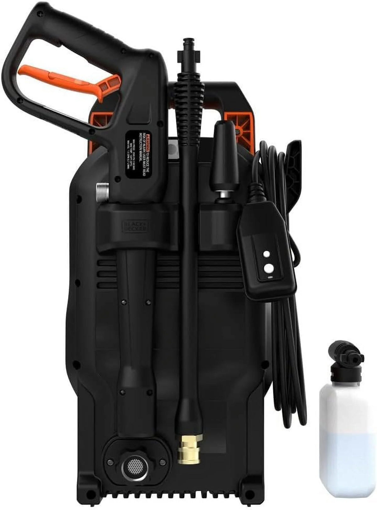 Electric Pressure Washer, Cold Water, 1700 PSI, 1.2 GPM S8853
