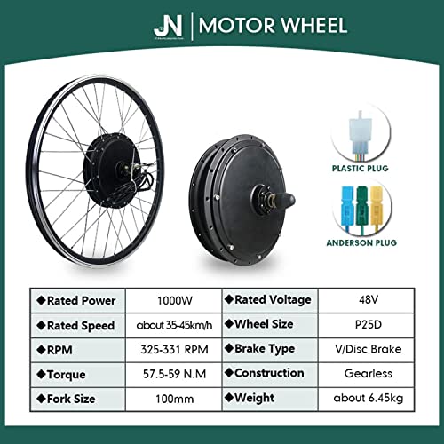 48V 1000W/1500W Front Wheel Electric Bike Conversion Kit M660