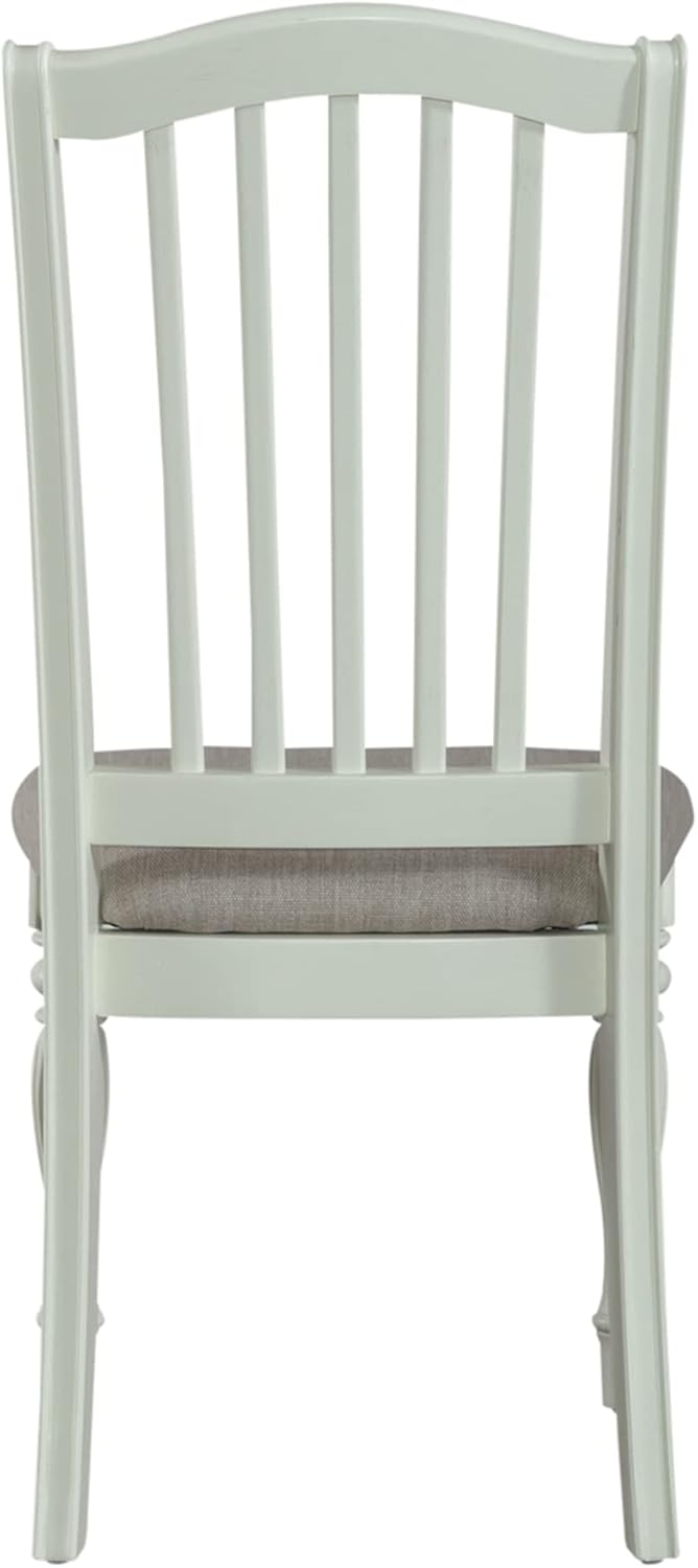 7 Piece Rectangular Table Set White T7585