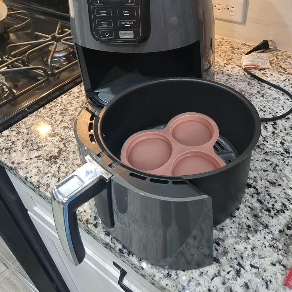 Non-Stick Air Fryer Egg Pan 3 Cavity L699061