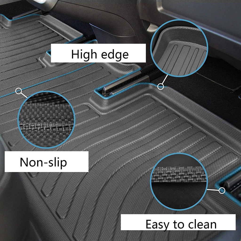 All Weather Floor Mats Front Rear Cargo Liner V972