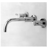 Flat Black Wall Mount Lavatory Faucet D307297