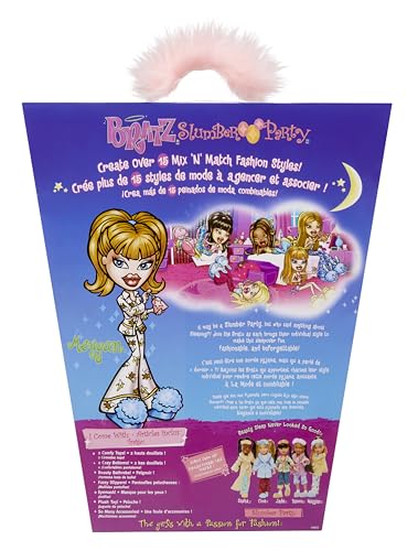 Fashion Doll with 2 Sets of Pajamas, Plush, and Accessories T658