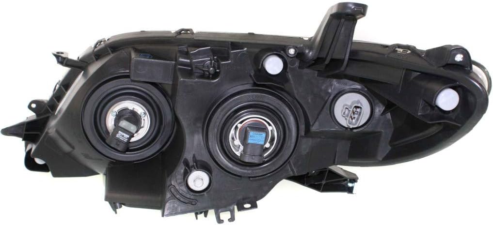 Passenger Side Headlight Assembly for Toyota Sienna K5175