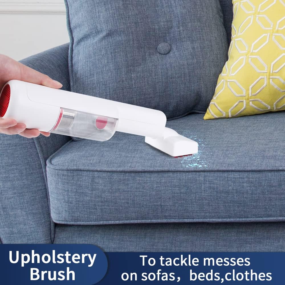 Cordless Handheld Pet Vacuum Cleaner with Slicker Brush A4910