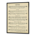 Framed Canvas 30 in. Wide x 40 in. High Black M894836