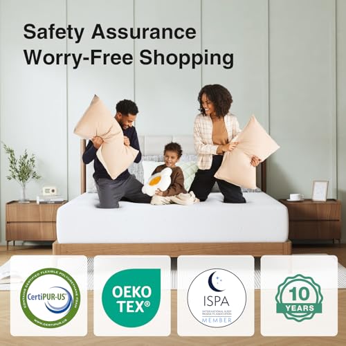 12 Inch King Size Memory Foam Mattress E4972