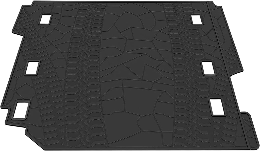 Cargo Mat for Jeep Wrangler JL 4 Door All-Weather Trunk Mat Cargo Liners B9389