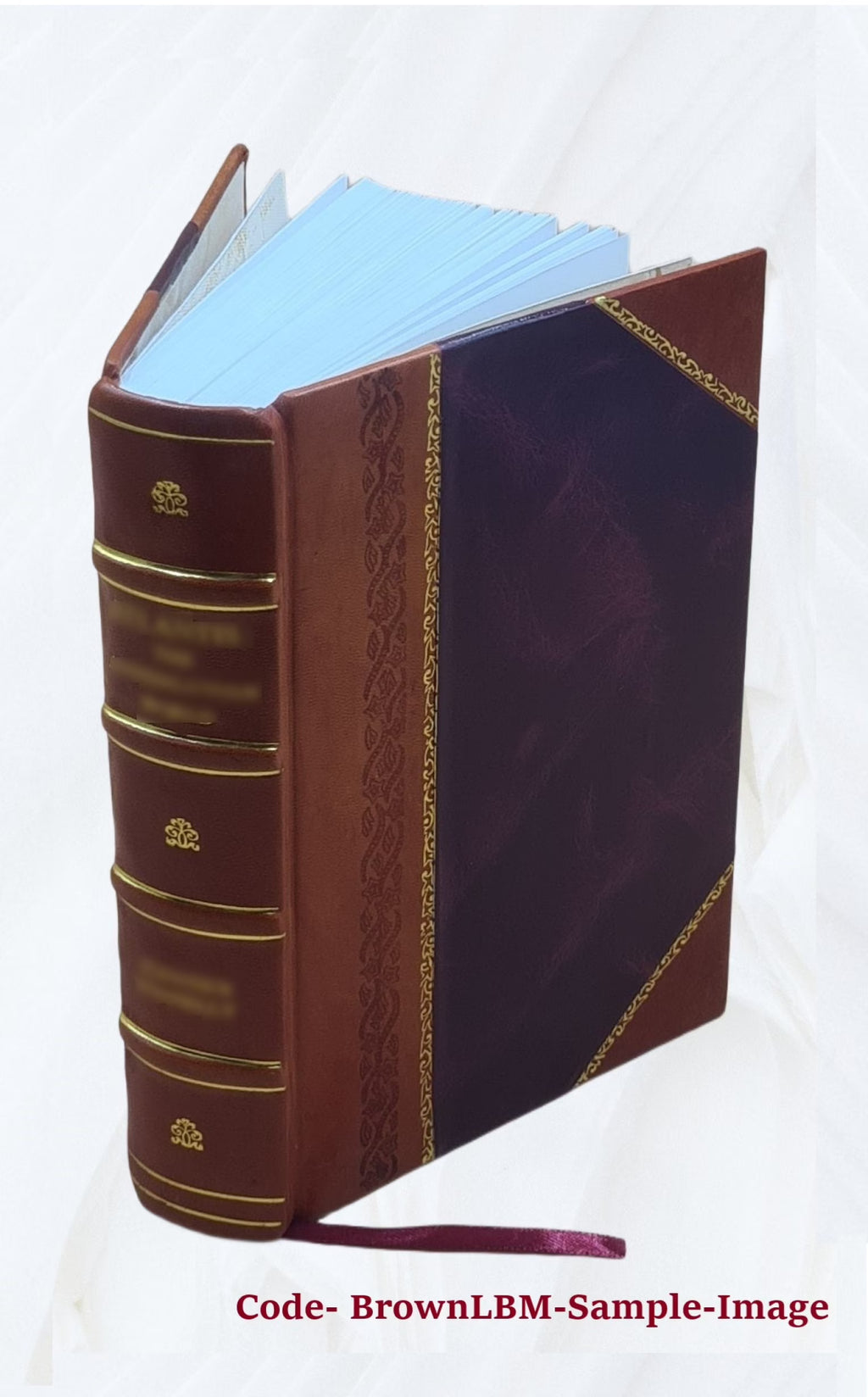 Leather Bound Book T338
