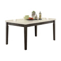 White Marble Dining Table Z34384