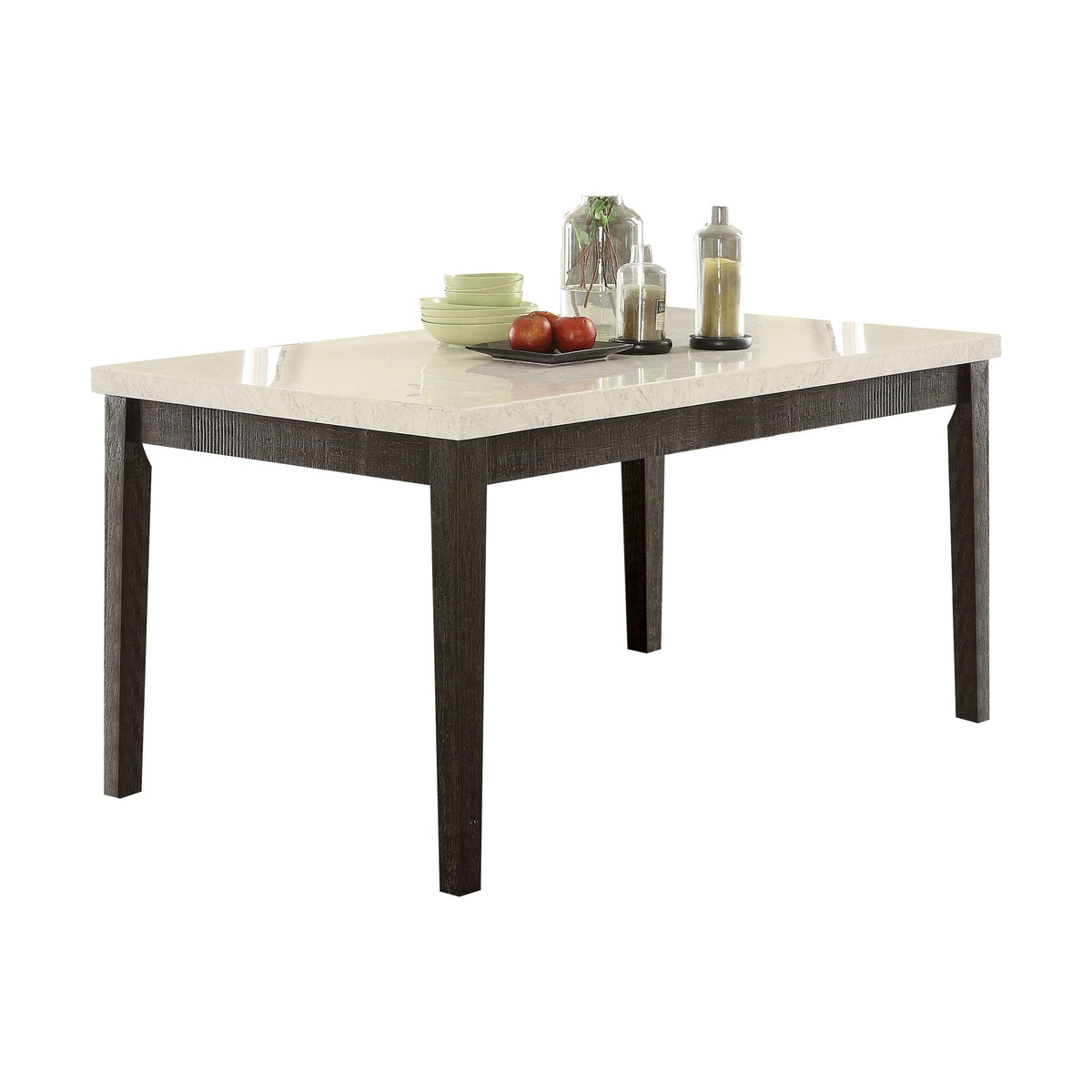 White Marble Dining Table Z34384