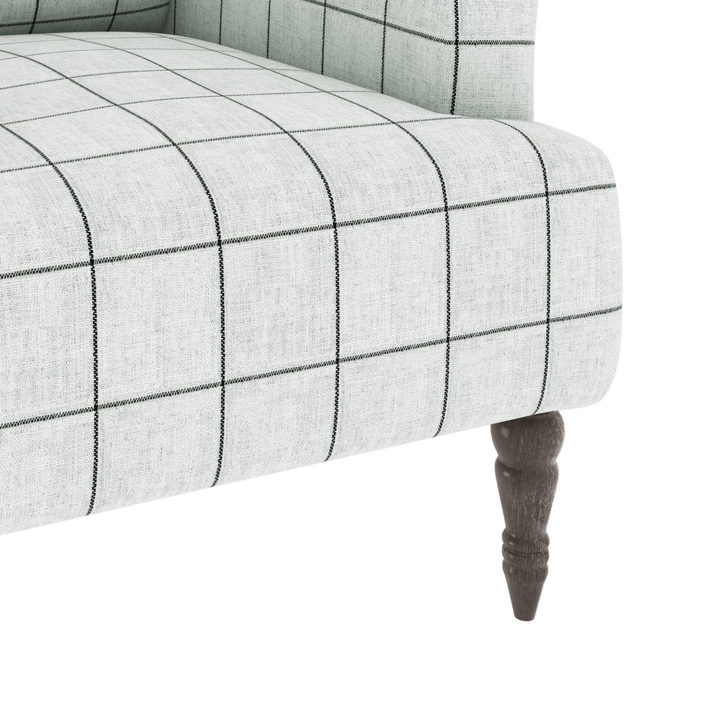 Black Polyester Blend Armchair Q550132