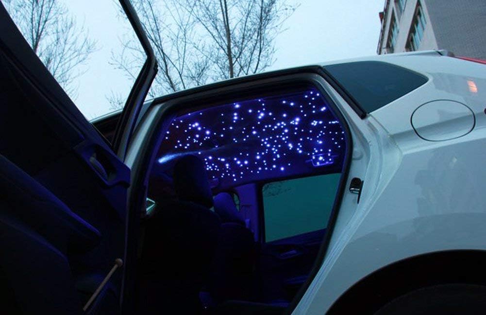 6W Bluetooth RGBW Fiber Optic Lights Star Ceiling Kit with Remote 200pcs Fiber Strands Pack of 2 U701441