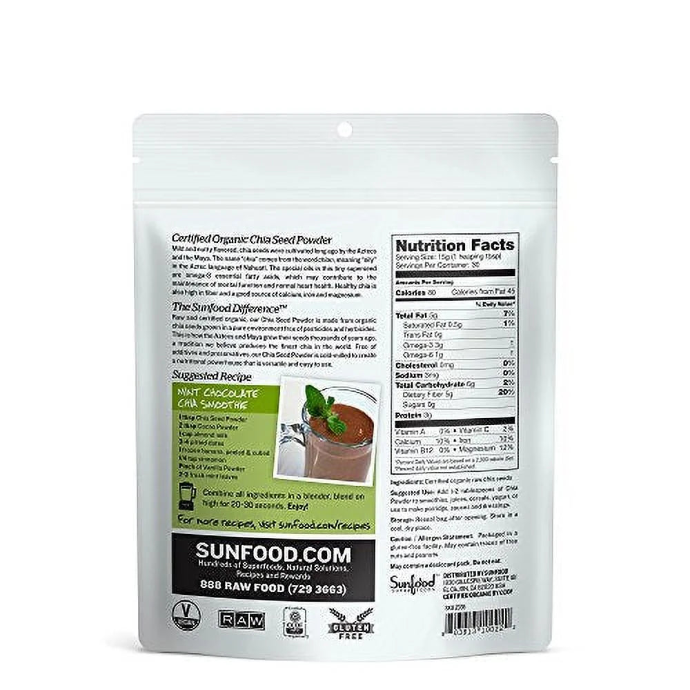 Organic Chia Seed Powder 1 lb R144933