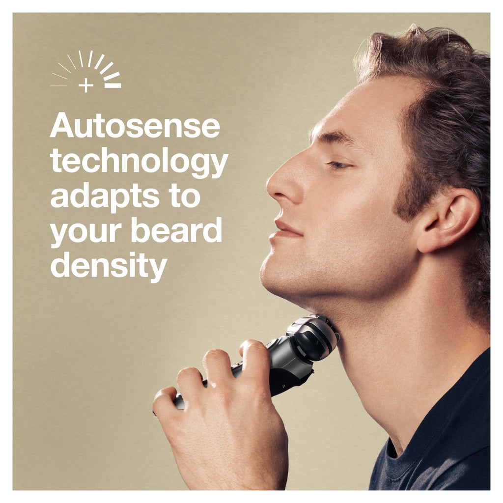Rechargeable Wet Dry Electric Shaver with Clean Station N508099