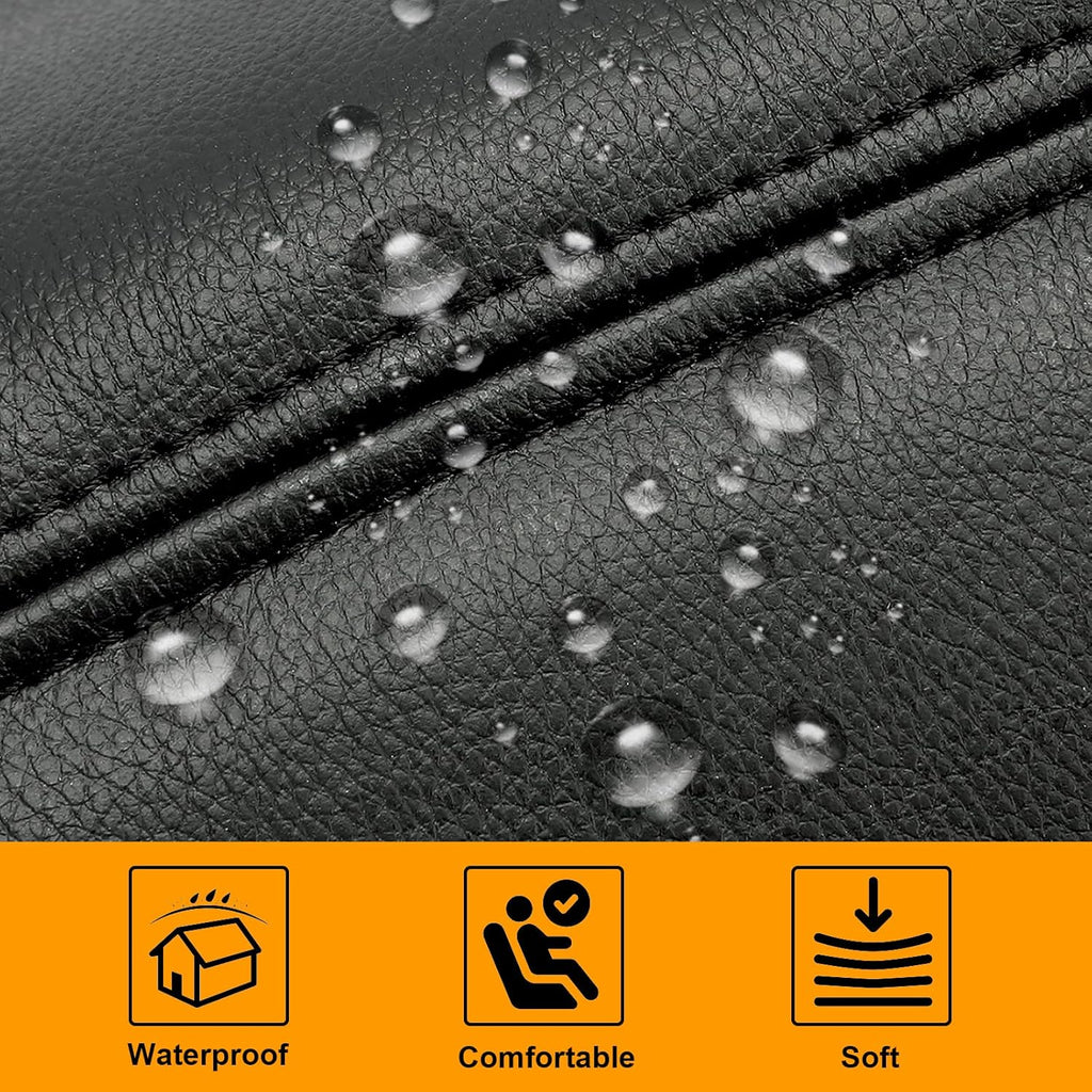Black Cloth Seat Cover Pack of 2 W2526