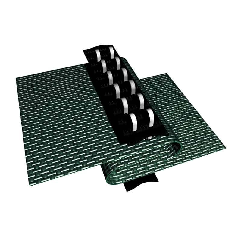 Green 18-Year Mesh Safety Cover for 12-ft x 24-ft Rect Pool T952