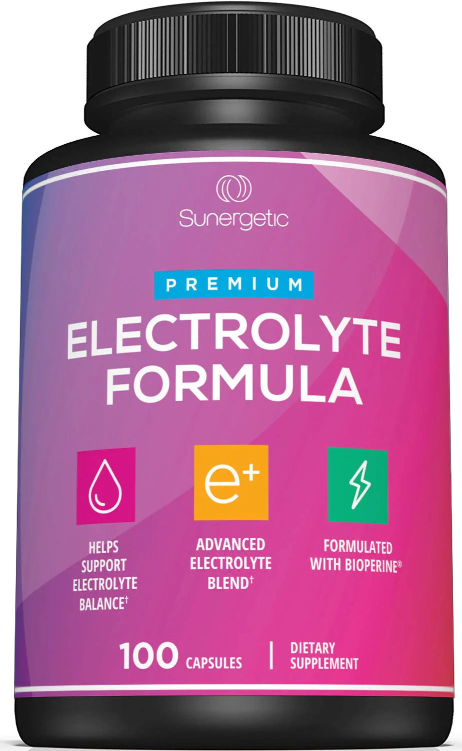 Electrolyte Capsules with Magnesium Sodium Potassium 100 Capsules S58786