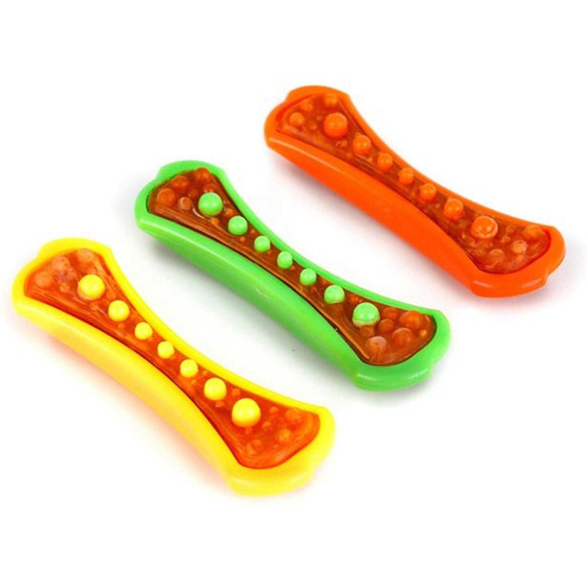 Chew 'n Clean Dental Duo Dog Chew Toy A6860