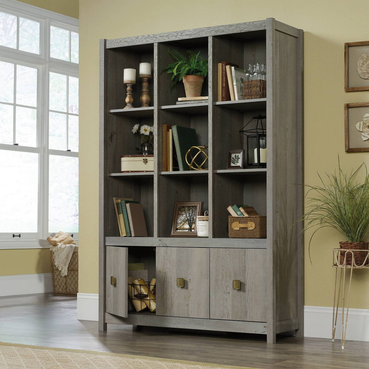 Mystic Oak Storage Wall K585561