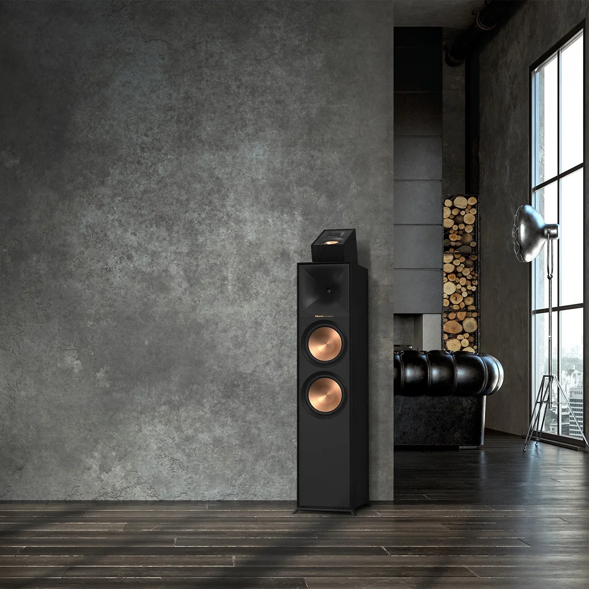 Black Dolby Atmos Speakers - Pair R386647