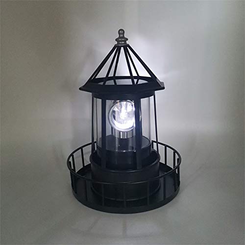 IP65 Waterproof Rotating Solar Lighthouse U172