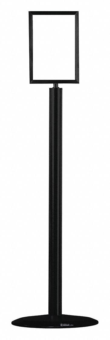 Black Sign Holder Frame J993