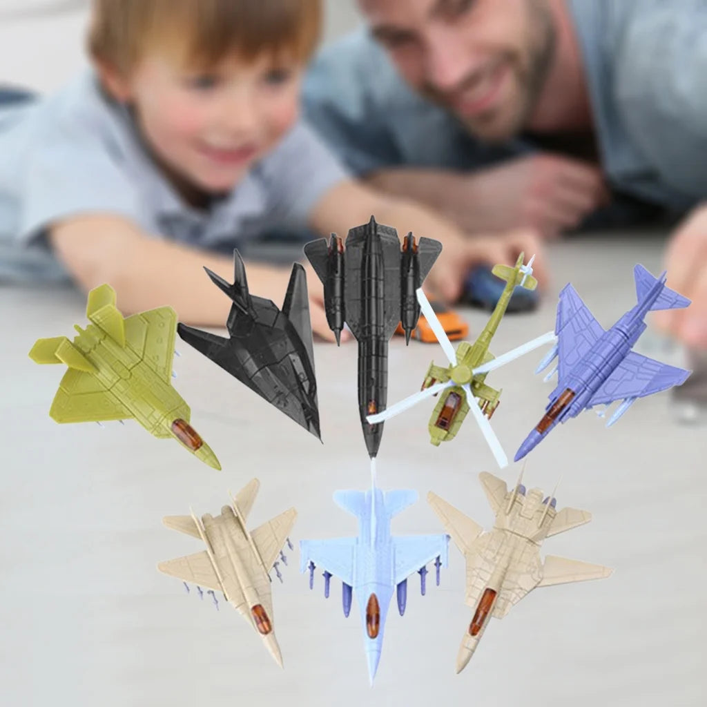 8 Pieces Biplane Toy Set P304736