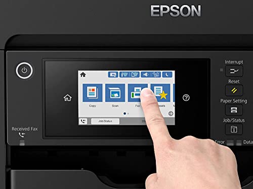 Wireless All-in-One Inkjet Printer with Auto Duplex, Copy Scan Fax, Two 250-Sheet Trays, 50-Sheet ADF K230924