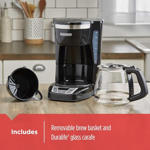 12-Cup Digital Programmable Coffee Maker G188466