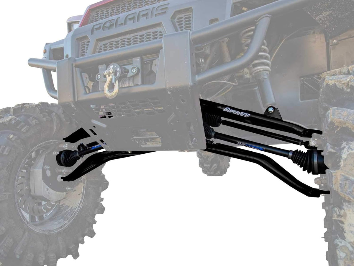 2" Forward Offset A-Arms/Control Arm for Polaris Ranger XP 900 High Lifter (2016) Black T9720