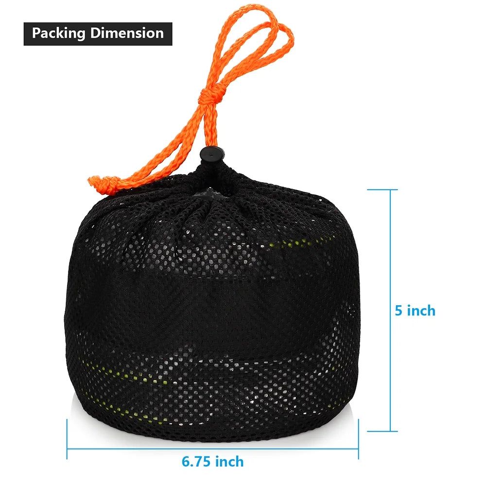 Camping Cookware Set Non-Stick Lightweight with Storage Bag U293