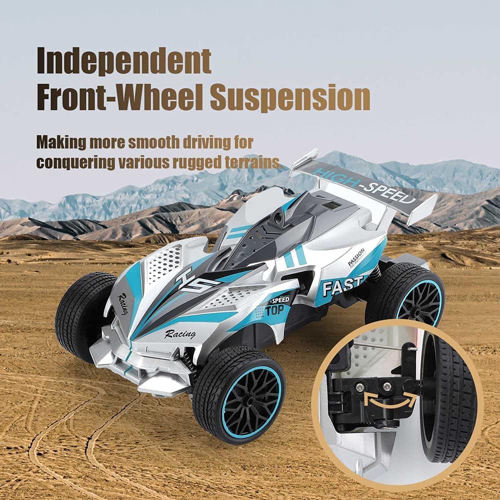 Remote Control Car with Colorful Led Lights and Rechargeable Battery R6453