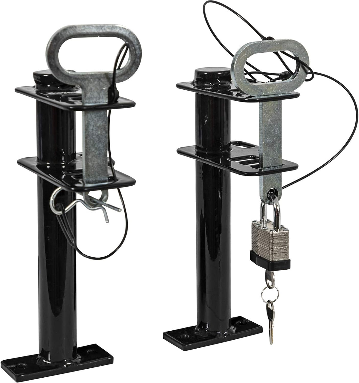 1 Channel Lockable Trimmer Rack, Black X803346