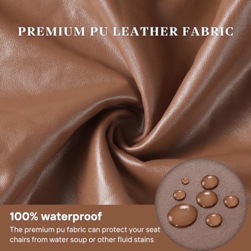 Waterproof PU Bar Stool Covers Set of 2 N73376