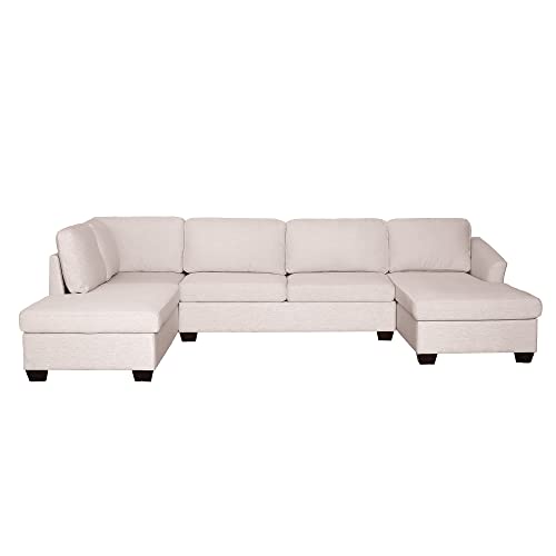 Beige U-Shape Sectional Sofa K989202