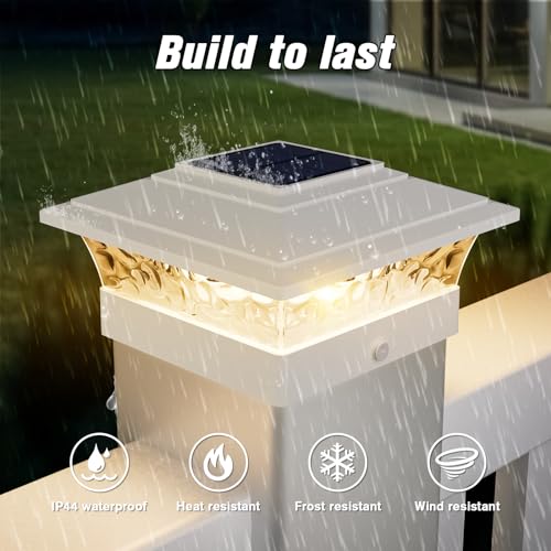 12 Pack Solar Post Cap Lights for 4x4 Posts N22617