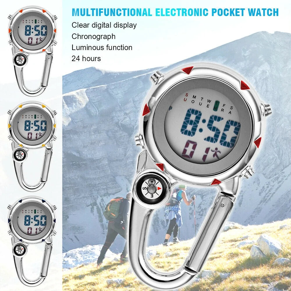 Carabiner Digital Sports Watch S9414