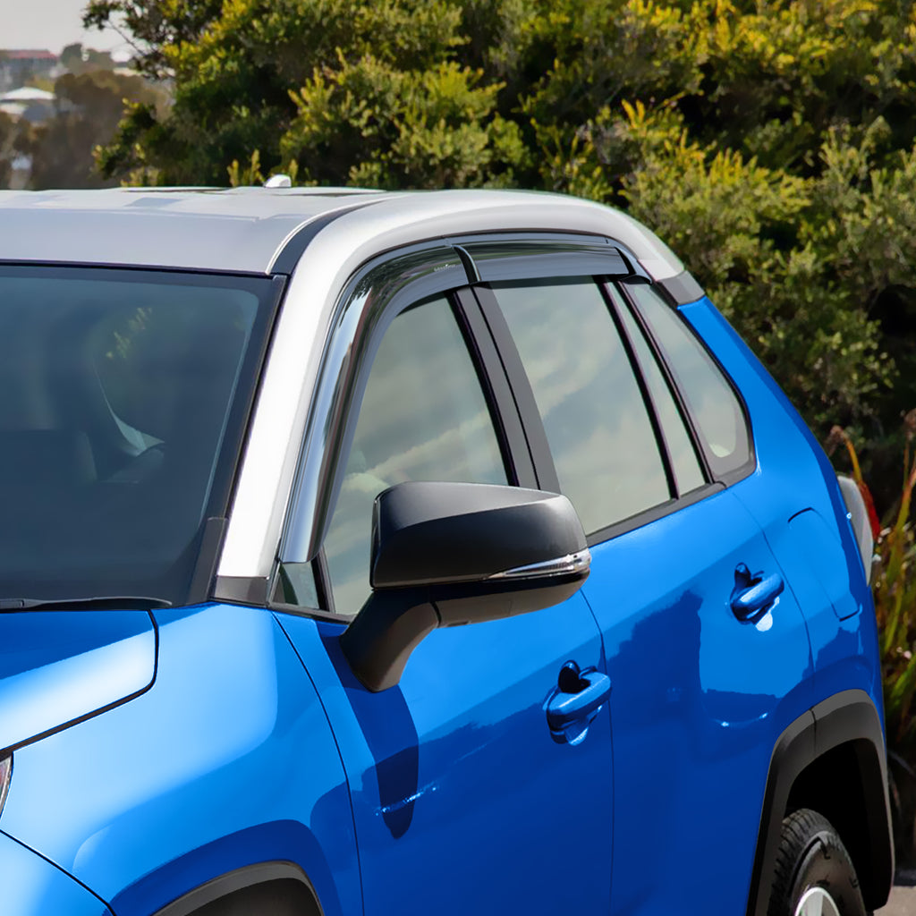 6 pcs Tape-on Window Deflectors Q452