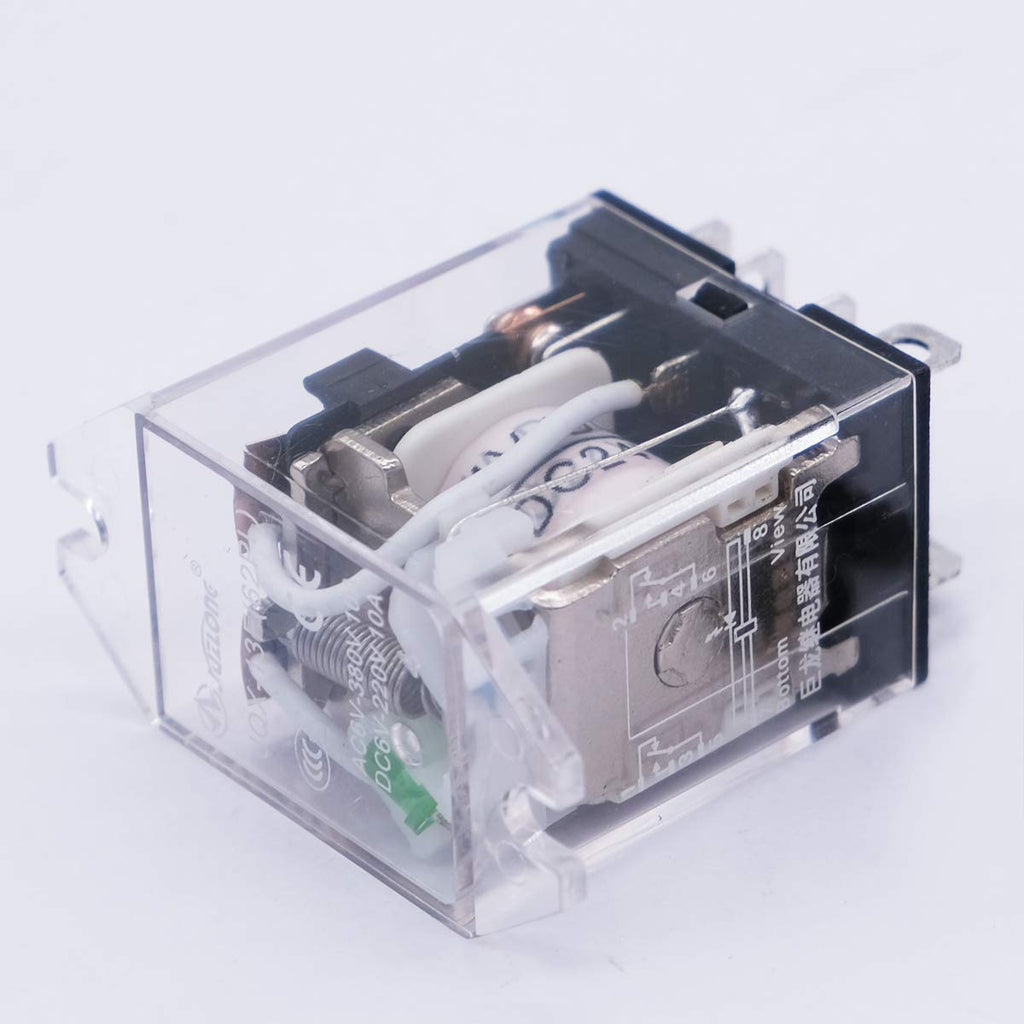 2pcs DC 24V 8 Pin 10A DPDT LED Indicator Electromagnetic Power Relay P13805