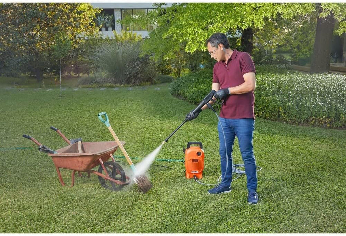Electric Pressure Washer, Cold Water, 1700 PSI, 1.2 GPM S8853