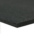 Black 1/4 Inch Rubber Sheet F212