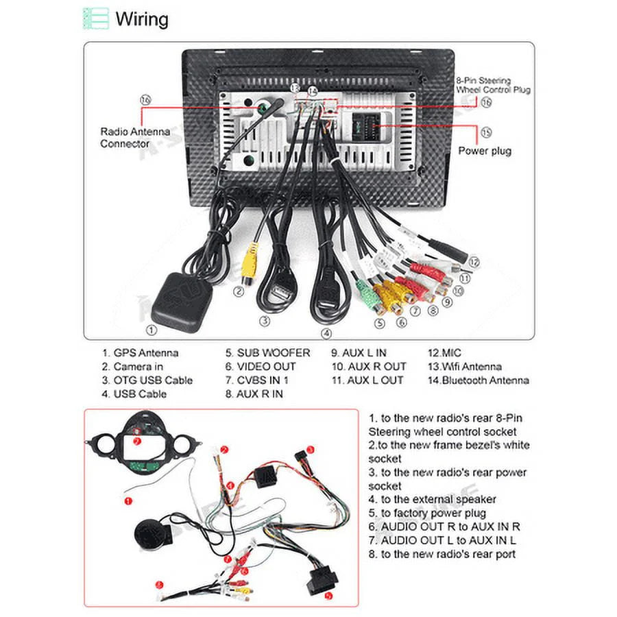 2+32GB Android 11 Car Stereo Radio P48960