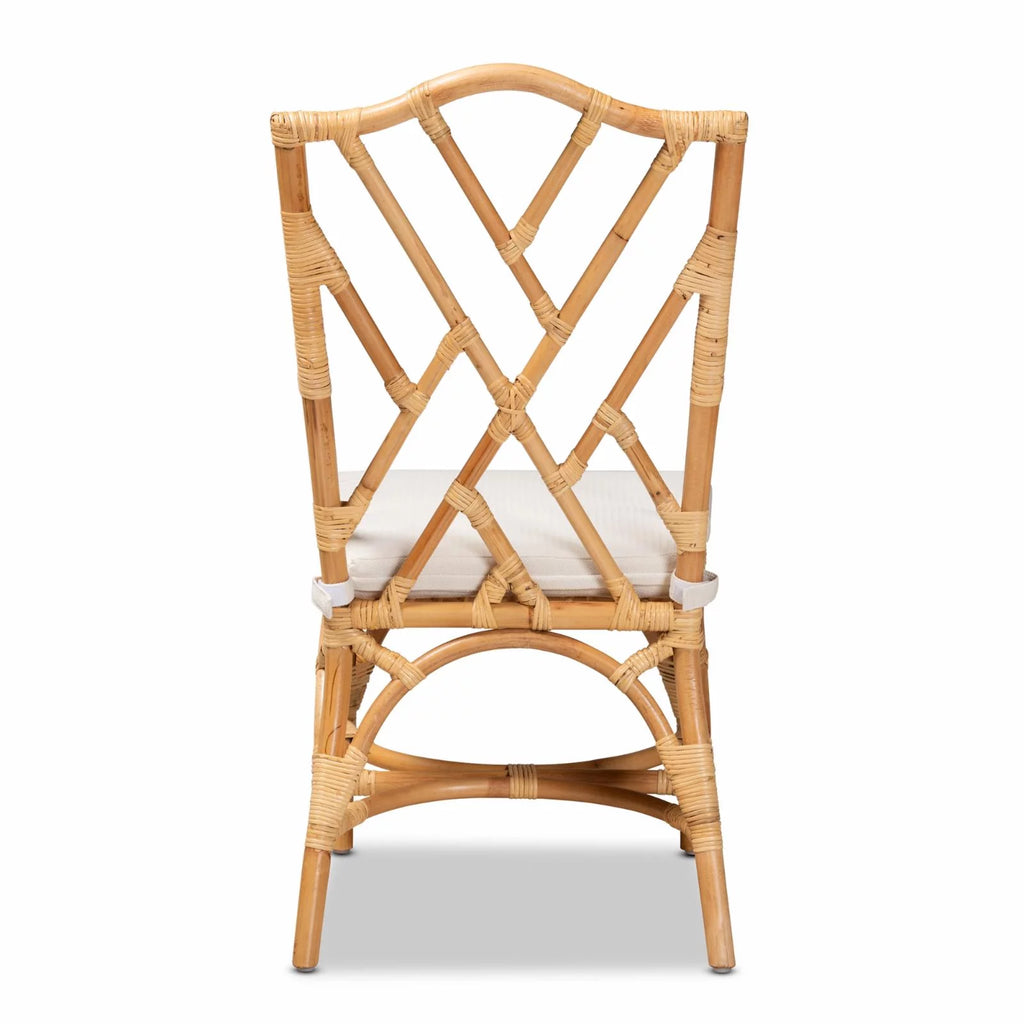 Natural Finished Rattan Chair L1592